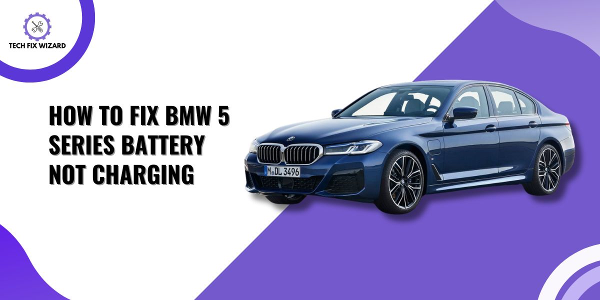 BMW 5 Series Battery Not Charging Featured Image