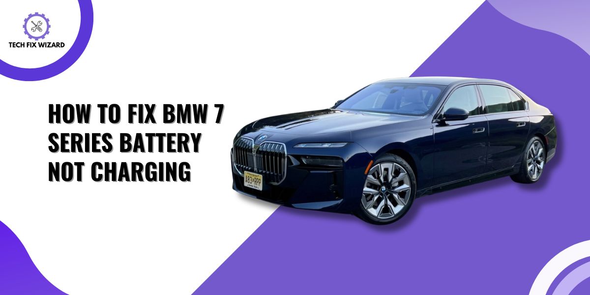 BMW 7 Series Battery Not Charging Fixes Featured Image