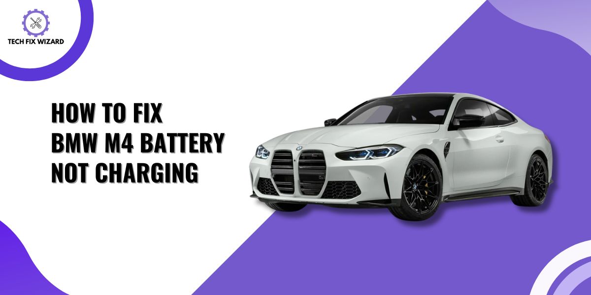 BMW M4 Battery Not Charging Featured Image