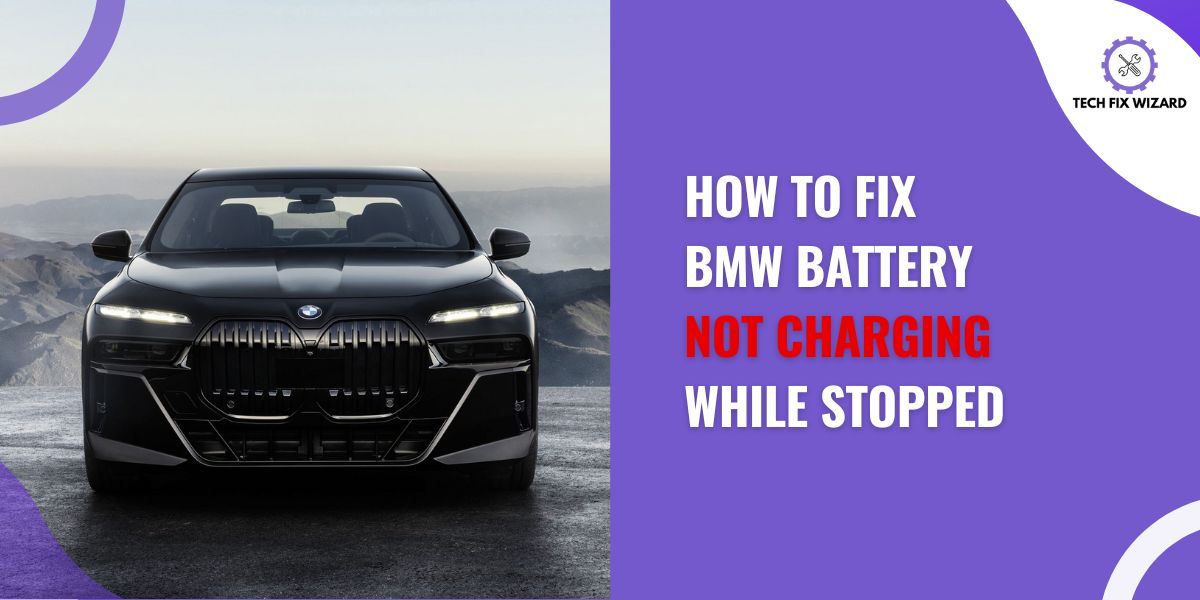 BMW Battery Not Charging While Stopped Featured Image