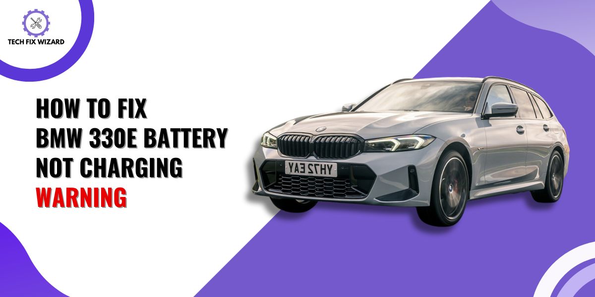 BMW 330e Battery Not Charging Warning Featured Image